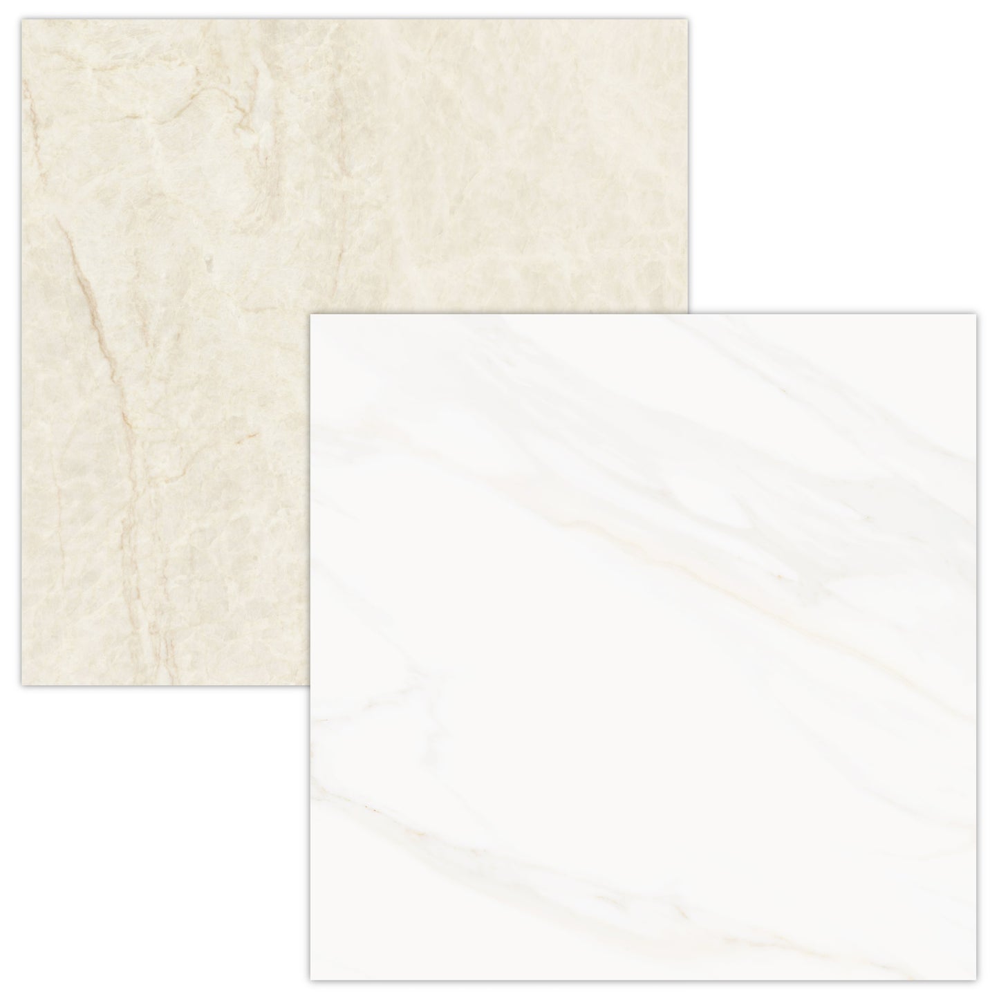 Precious Checkerboard | 24"x24" Marble Look Floor & Wall Tile