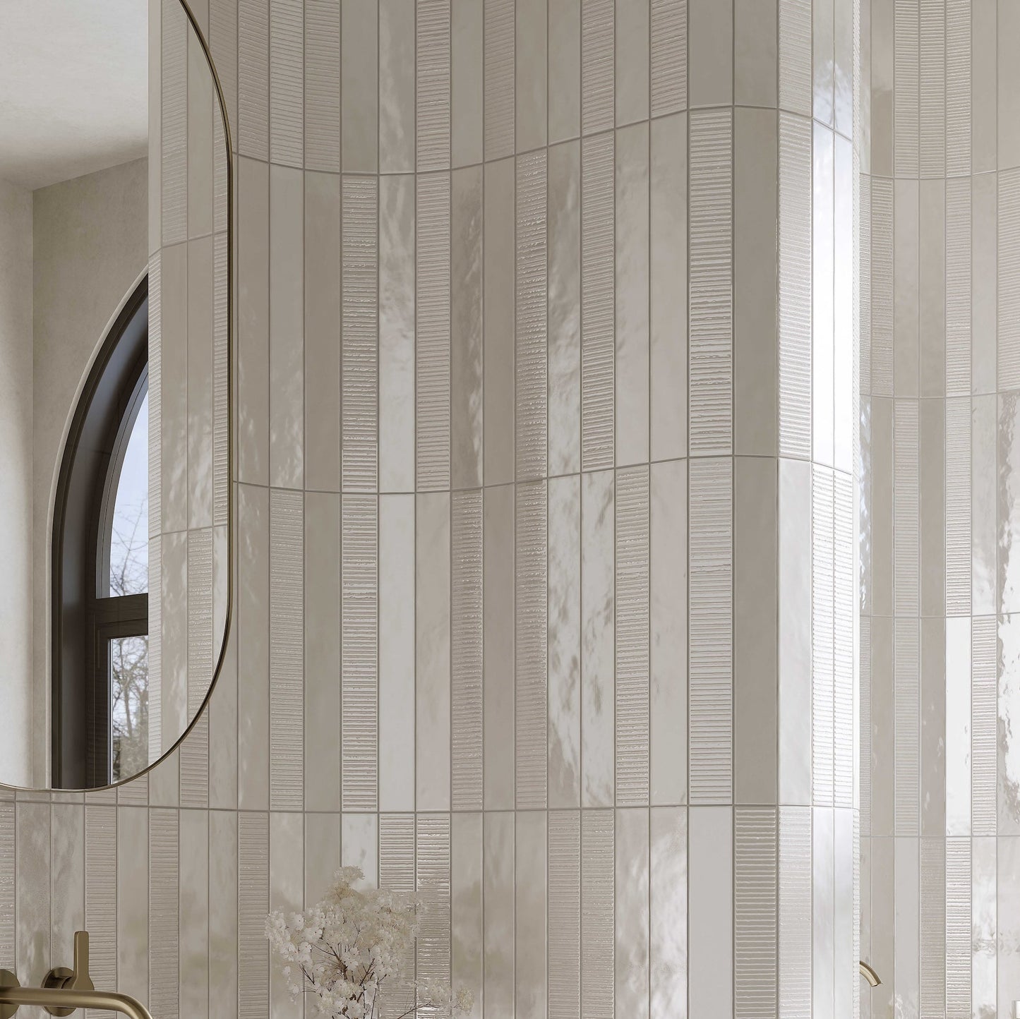 Milana | 2"x17" Ceramic Wall Tile