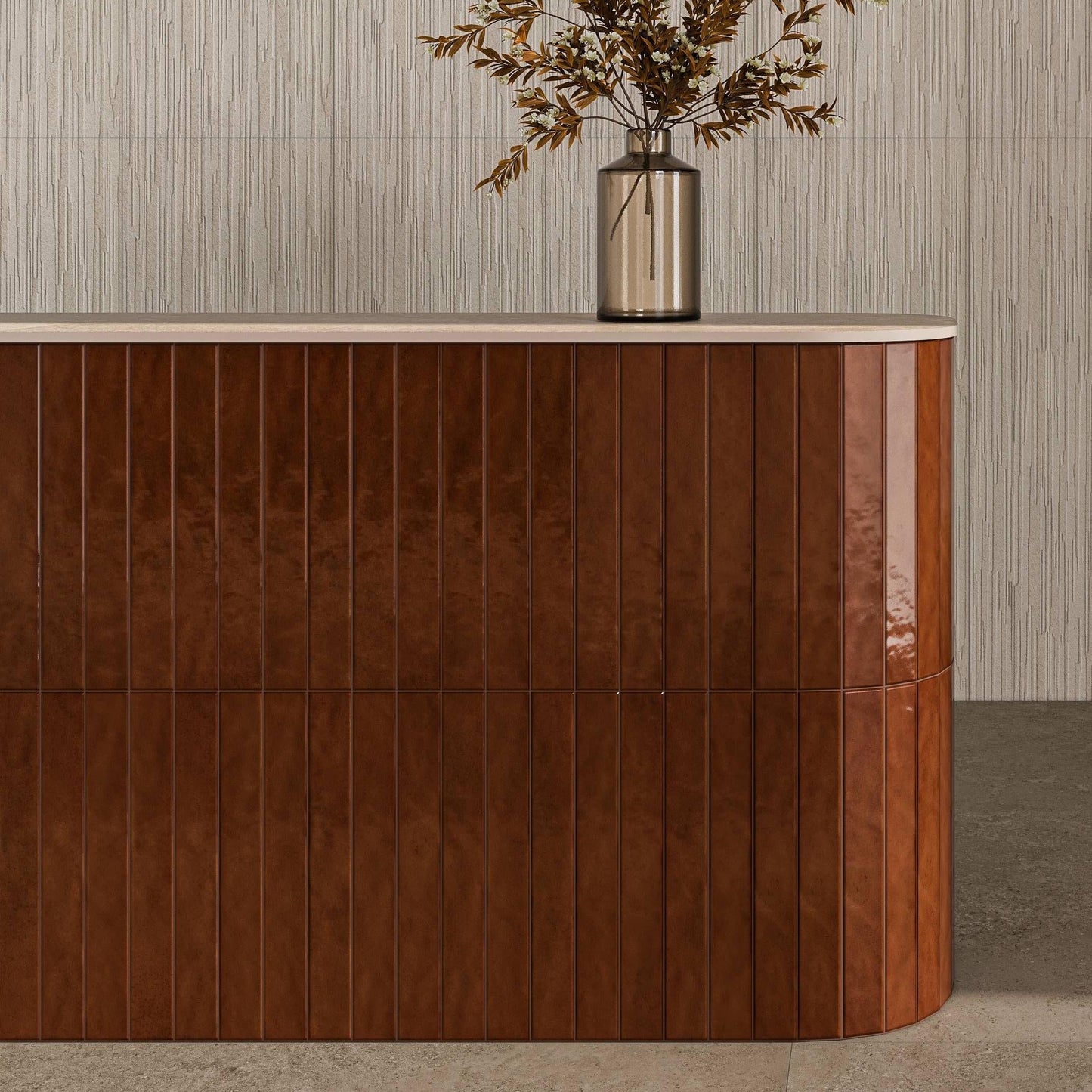 Milana | 2"x17" Ceramic Wall Tile