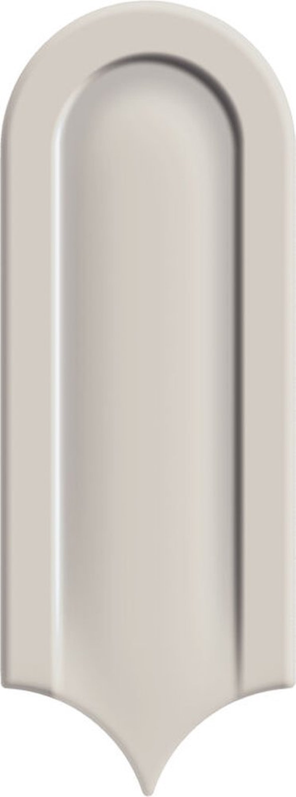 Gala | 3"x8.5" Elongated Beveled Fan Ceramic Wall Tile