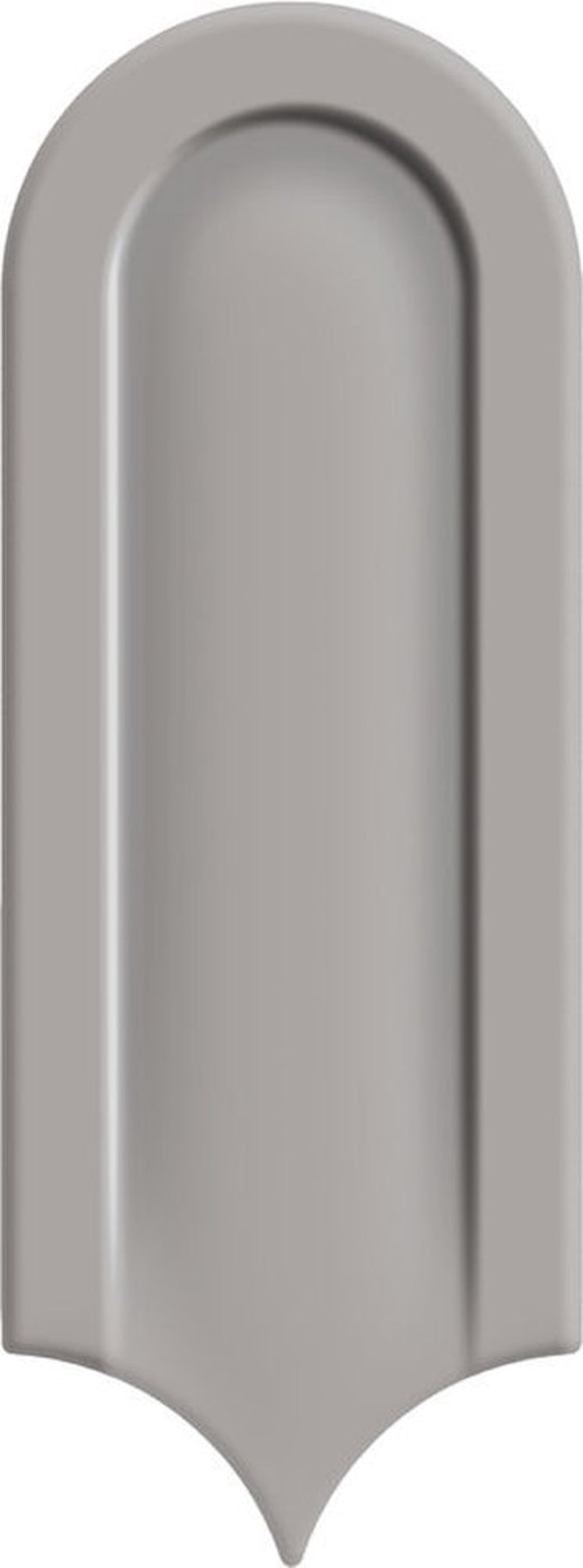 Gala | 3"x8.5" Elongated Beveled Fan Ceramic Wall Tile