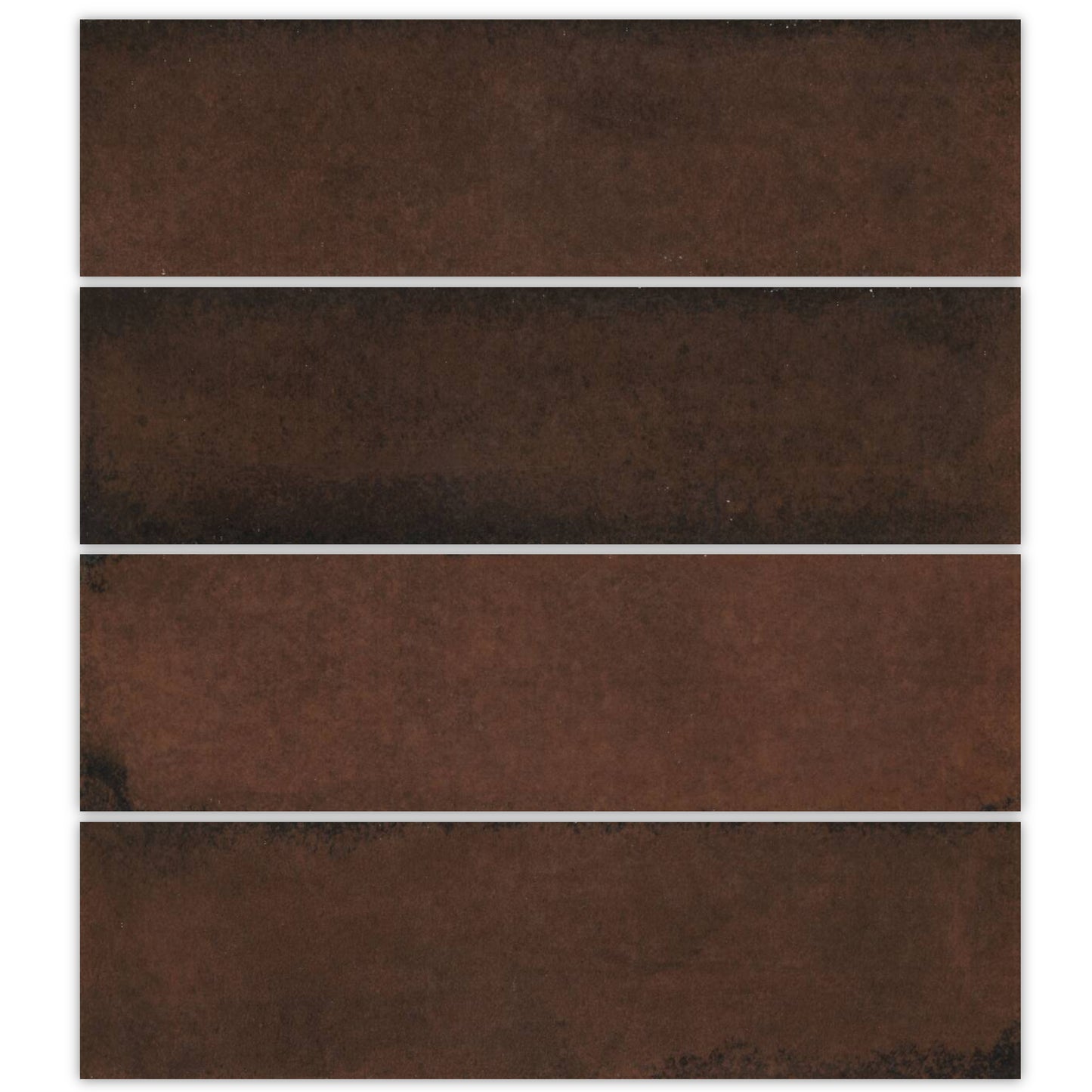 Artifact Reactive | 2.5"x9" Handmade-Look Ceramic Wall Tile