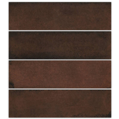 Artifact Reactive | 2.5"x9" Handmade-Look Ceramic Wall Tile