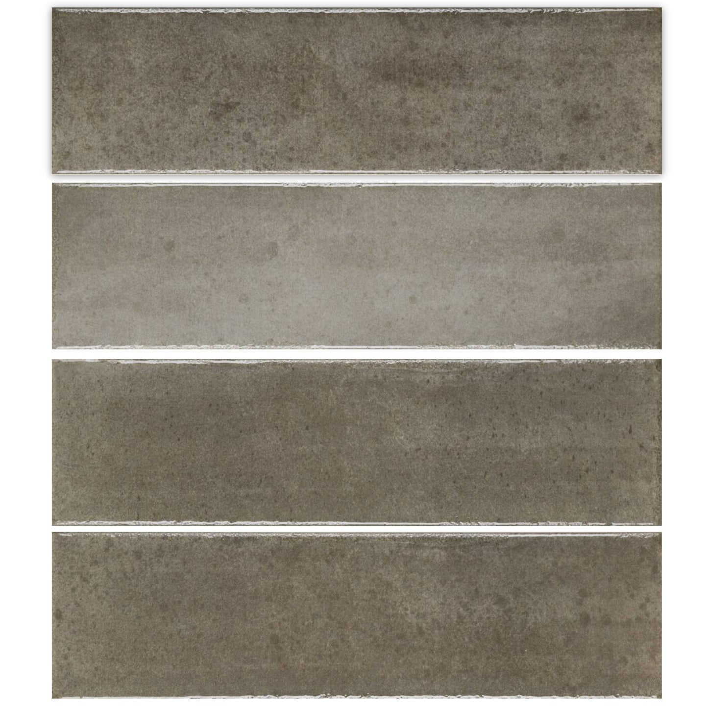 Artifact Reactive | 2.5"x9" Handmade-Look Ceramic Wall Tile