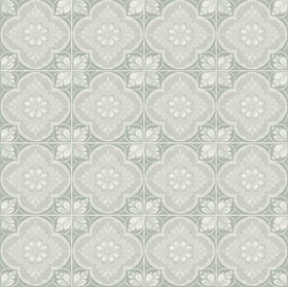Flora Moda | 6"x6" Siena Porcelain Encaustic Look Floor & Wall Tile