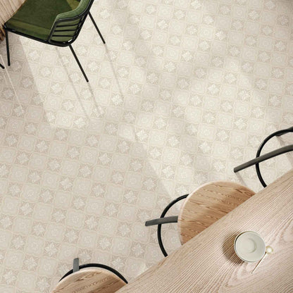 Flora Moda | 6"x6" Siena Porcelain Encaustic Look Floor & Wall Tile