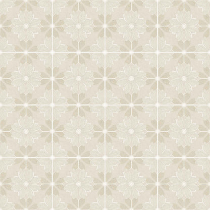 Flora Moda | 6"x6" Serena Porcelain Encaustic Look Floor & Wall Tile