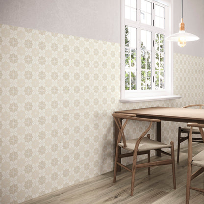 Flora Moda | 6"x6" Senda Porcelain Encaustic Look Floor & Wall Tile