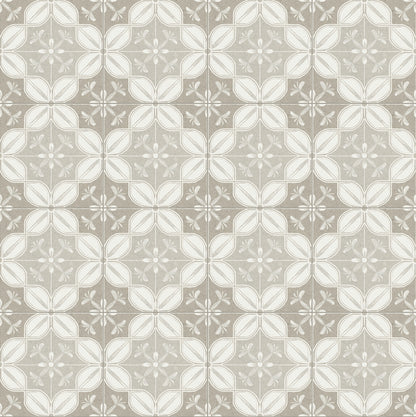Flora Moda | 6"x6" Senda Porcelain Encaustic Look Floor & Wall Tile