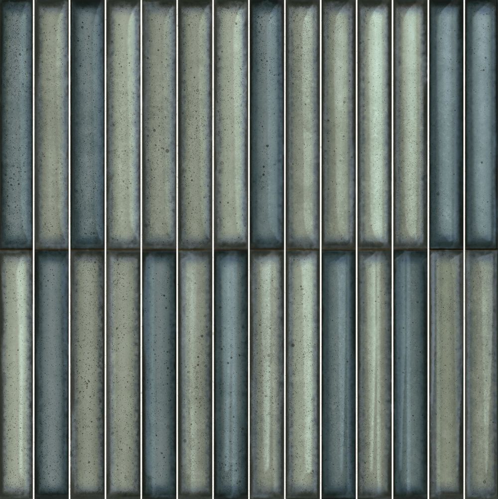 Karatsu | 4.5"x9" Fluted Porcelain Wall Tile