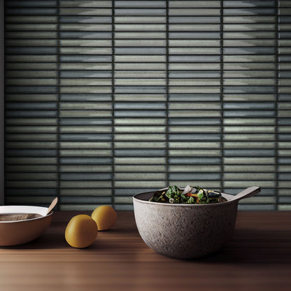 Karatsu | 4.5"x9" Fluted Porcelain Wall Tile