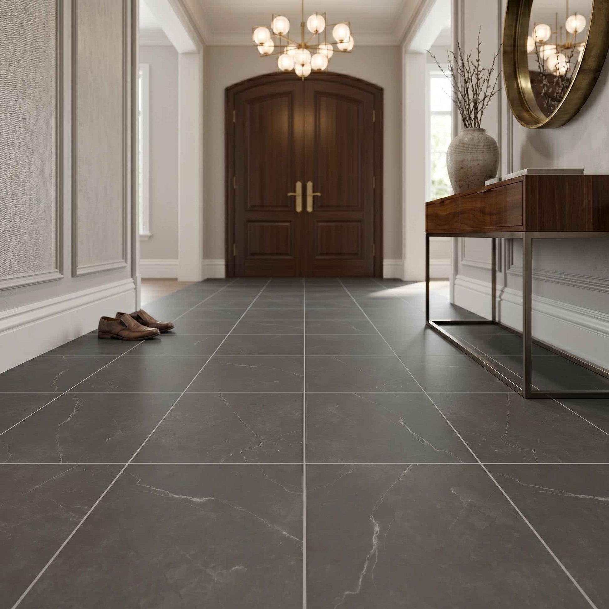 Sophia | 12"x12" Porcelain Marble Look Floor & Wall Tile