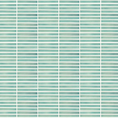 Mid Century Mod | 1"x6" Kit Kat Porcelain Mosaic Tile