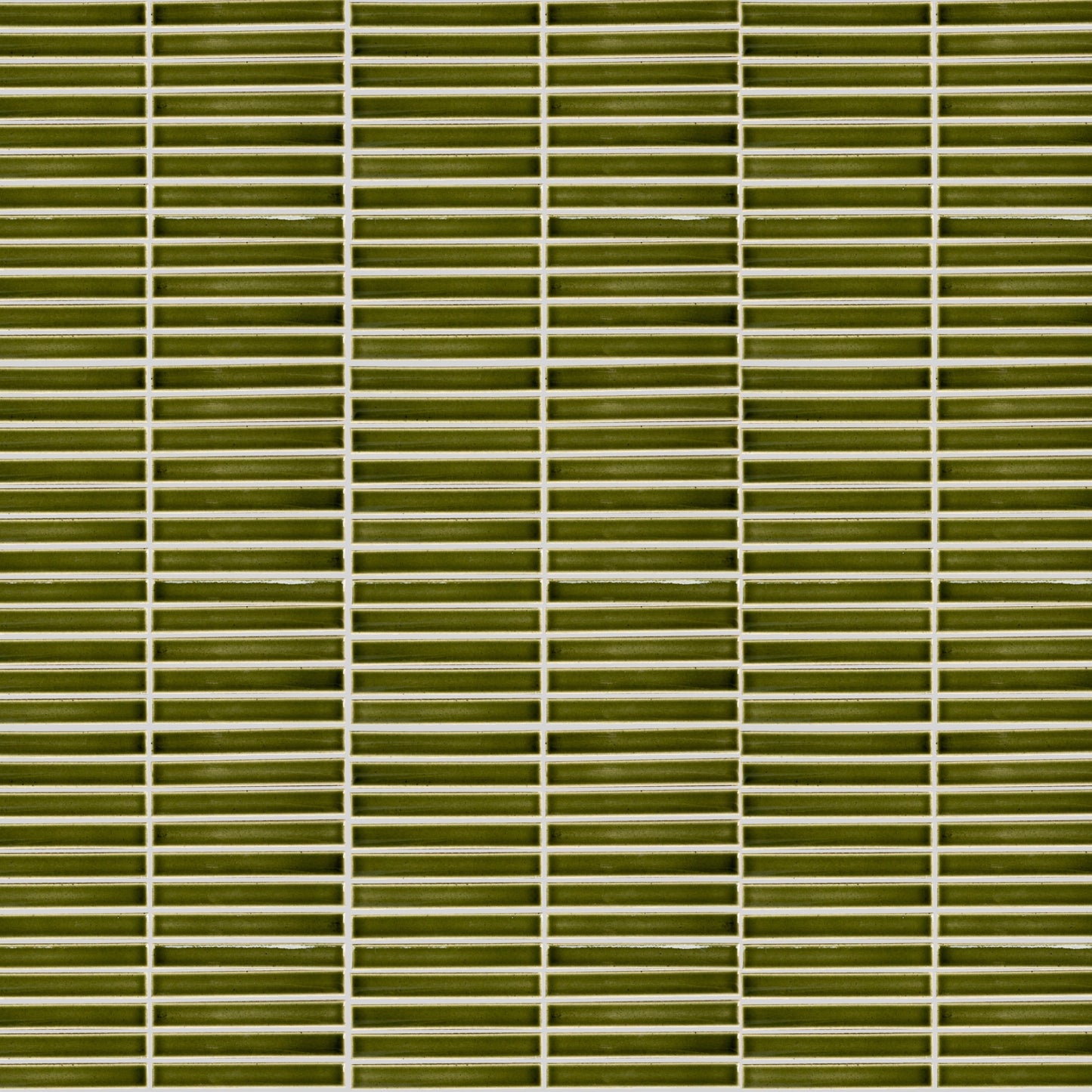 Mid Century Mod | 1"x6" Kit Kat Porcelain Mosaic Tile