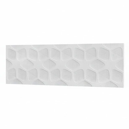 Dimensi | 12"x36" Ceramic Moon Concave Deco Wall Tile
