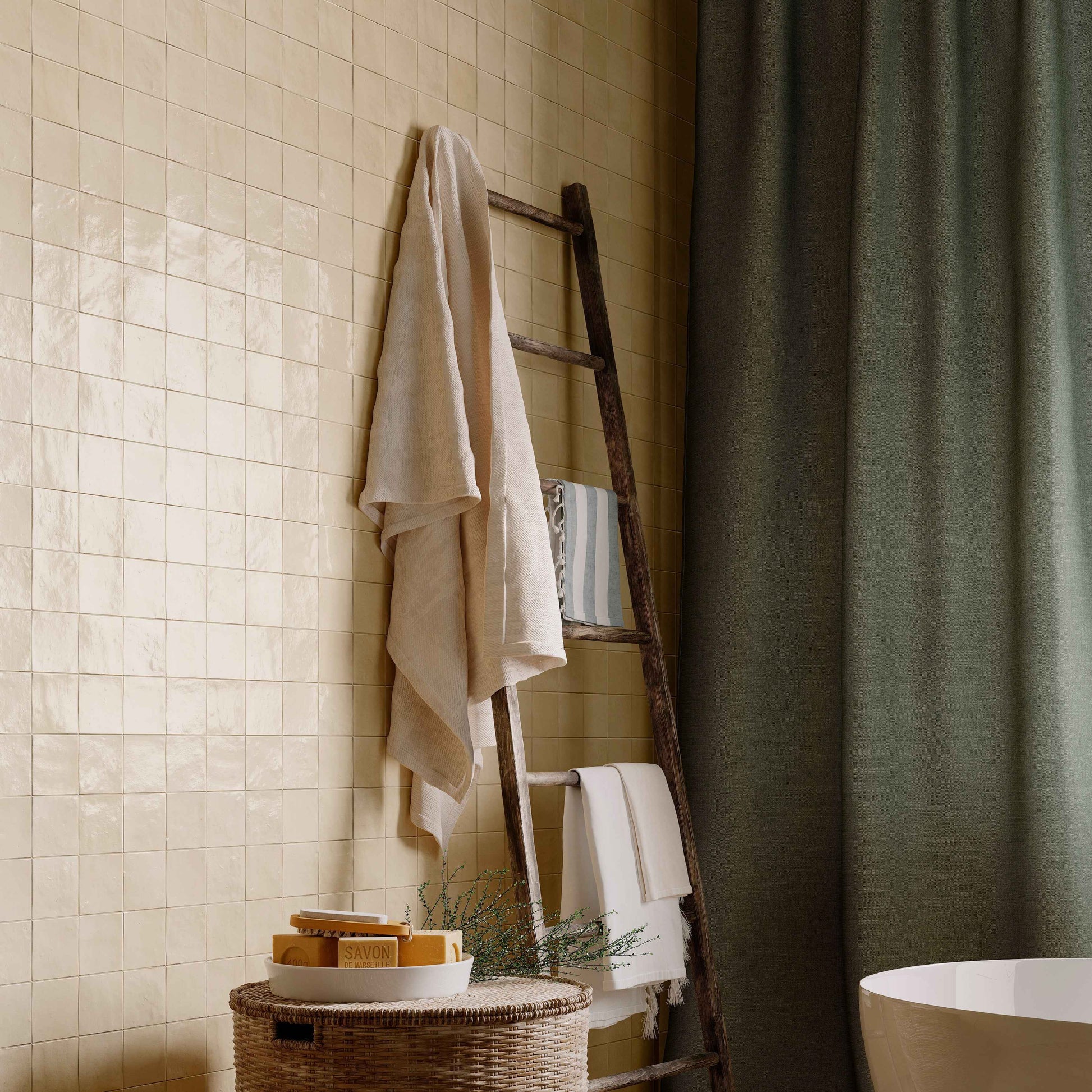 Marrakesh Zellige | 4"x4" Ceramic Wall Tile