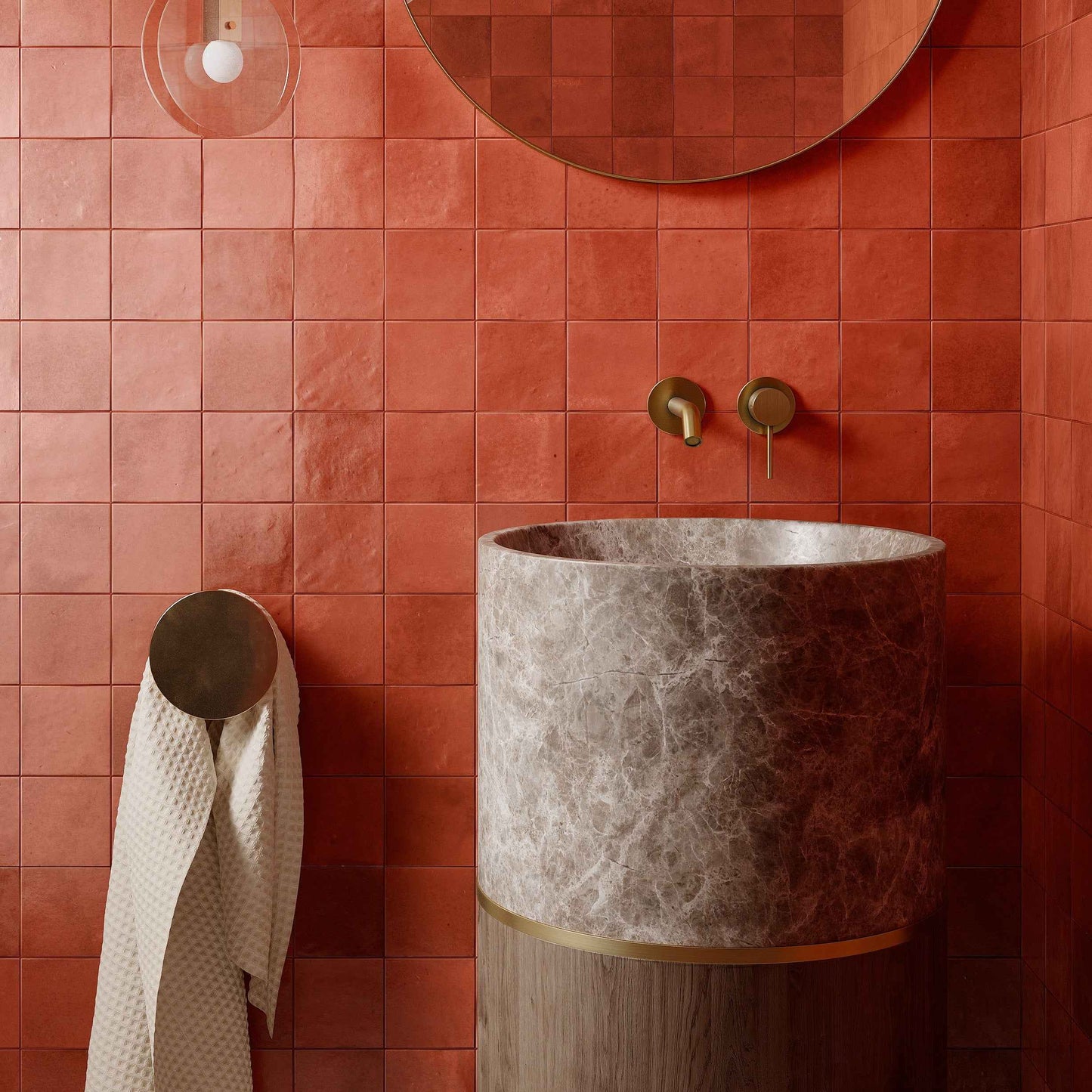 Marrakesh Zellige | 4"x4" Ceramic Wall Tile