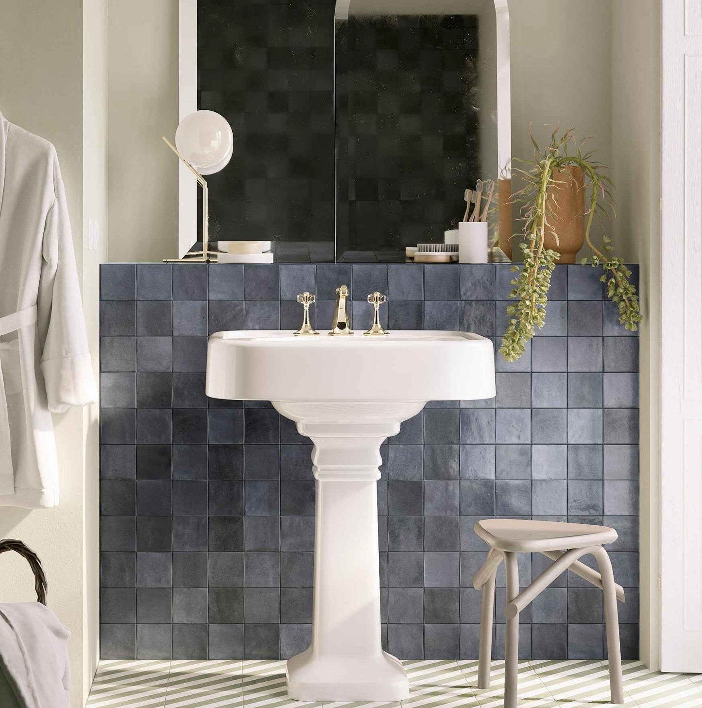 Marrakesh Zellige | 4"x4" Ceramic Wall Tile