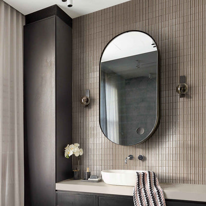 Glazel | 3"x8" Deco Handmade Look Porcelain Wall Tile