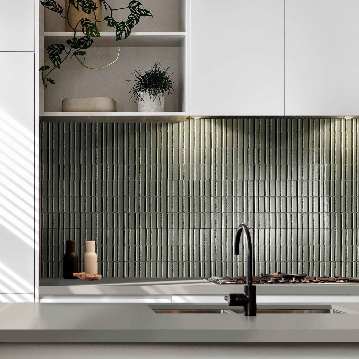 Glazel | 3"x8" Deco Handmade Look Porcelain Wall Tile