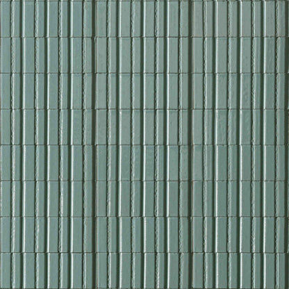 SS-RAEP | Glazel 3"x8"  (Turchese Deco) - SAMPLE