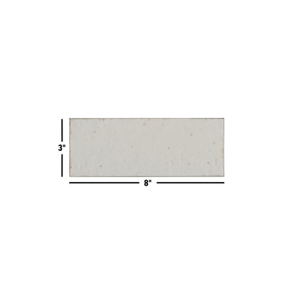 Glazel | 3"x8" Handmade Look Porcelain Wall Tile