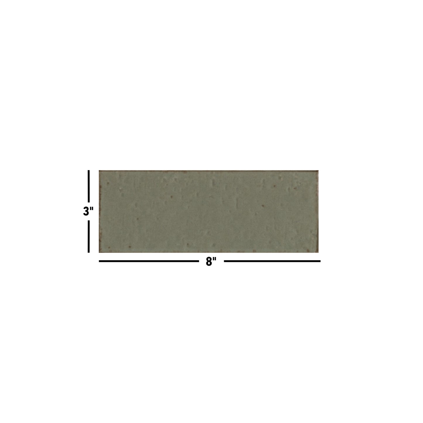 Glazel | 3"x8" Handmade Look Porcelain Wall Tile