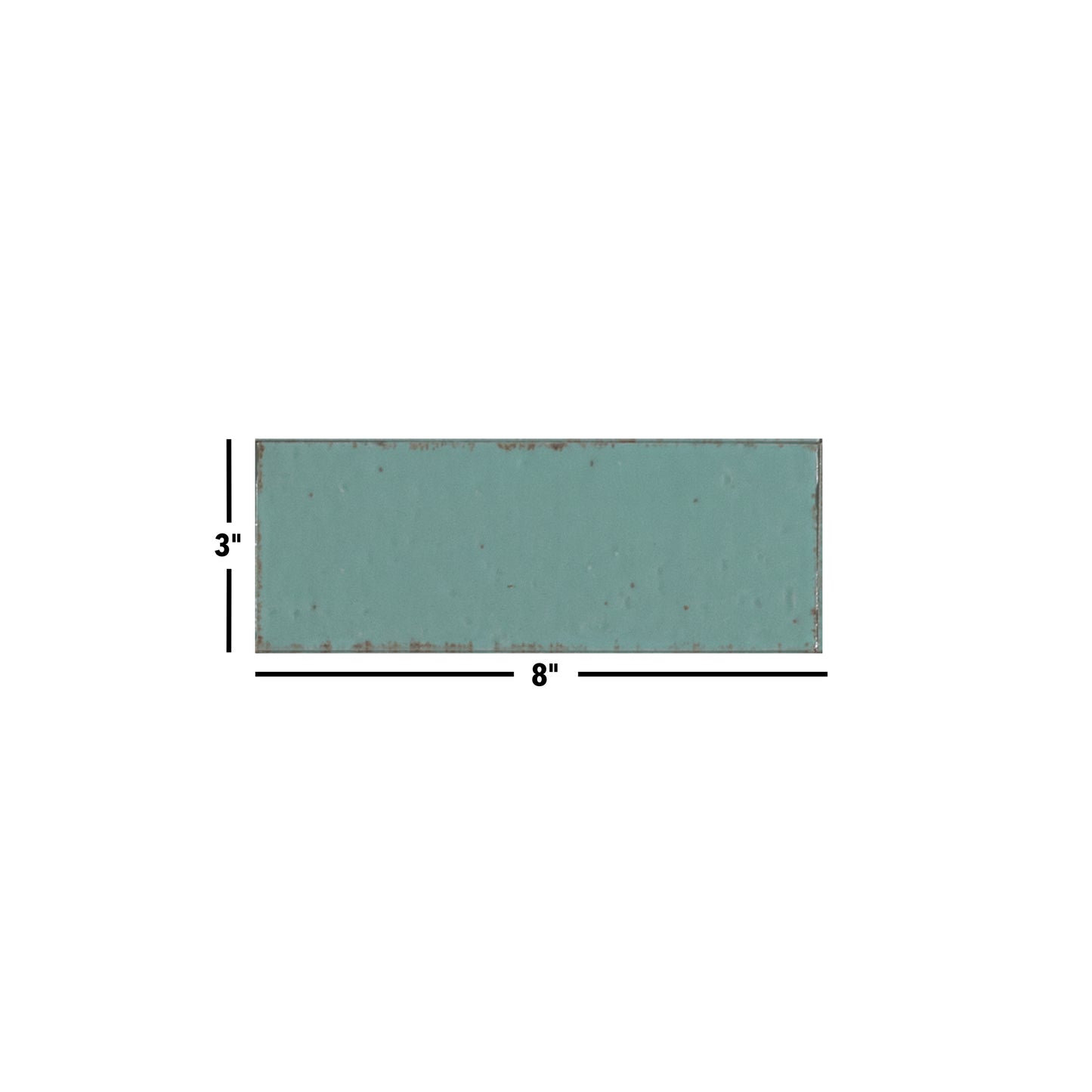 Glazel | 3"x8" Handmade Look Porcelain Wall Tile