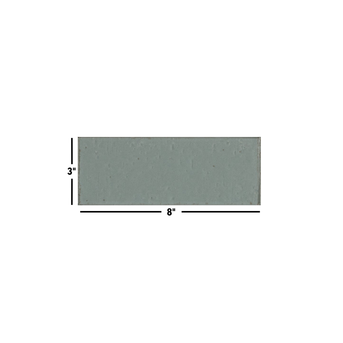 Glazel | 3"x8" Handmade Look Porcelain Wall Tile