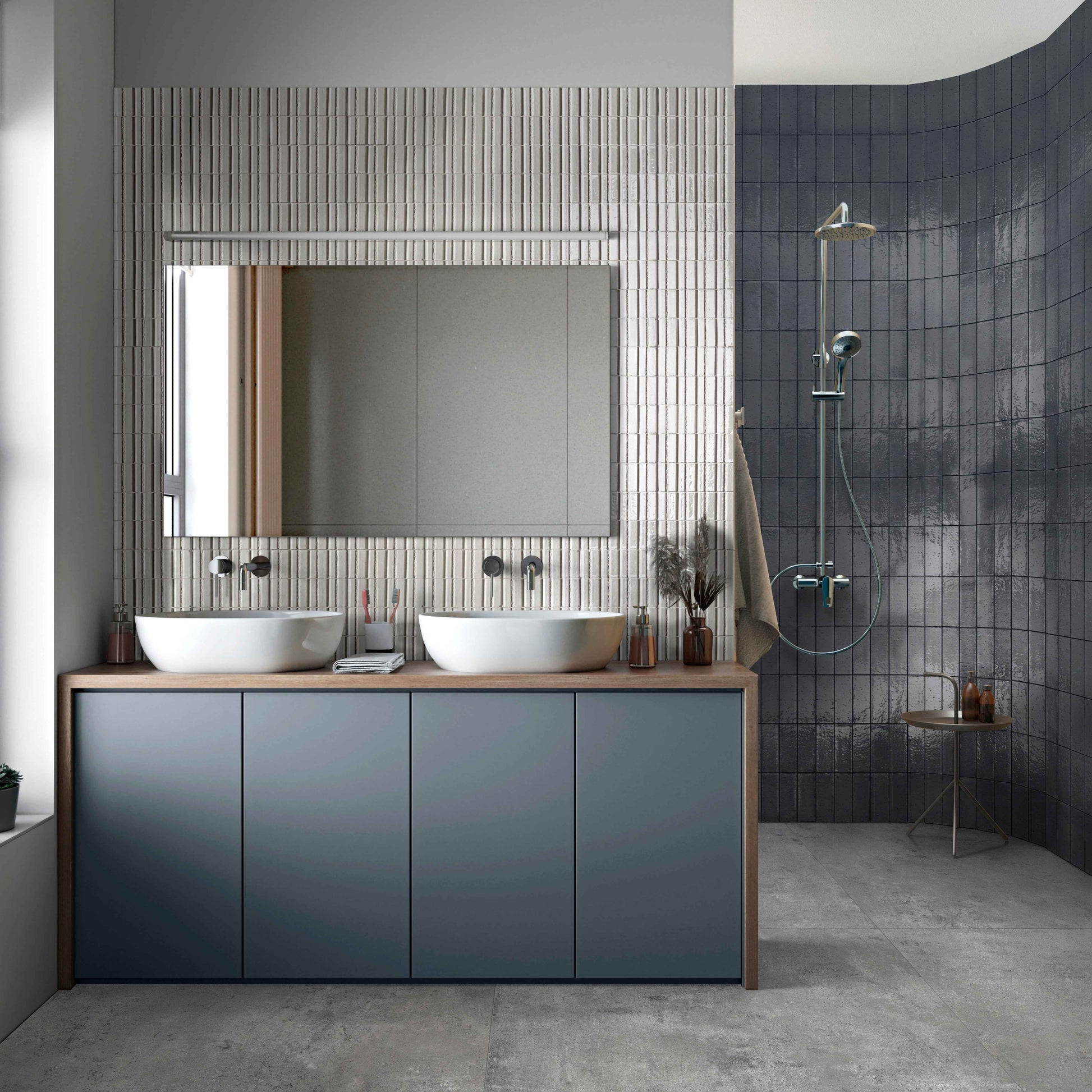 Glazel | 3"x8" Handmade Look Porcelain Wall Tile