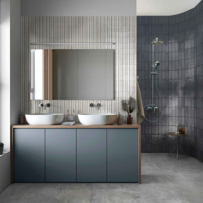 Glazel | 3"x8" Handmade Look Porcelain Wall Tile