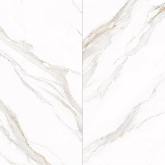 Dream | 24"x48" Borghini Gold Porcelain Marble Look Floor & Wall Tile