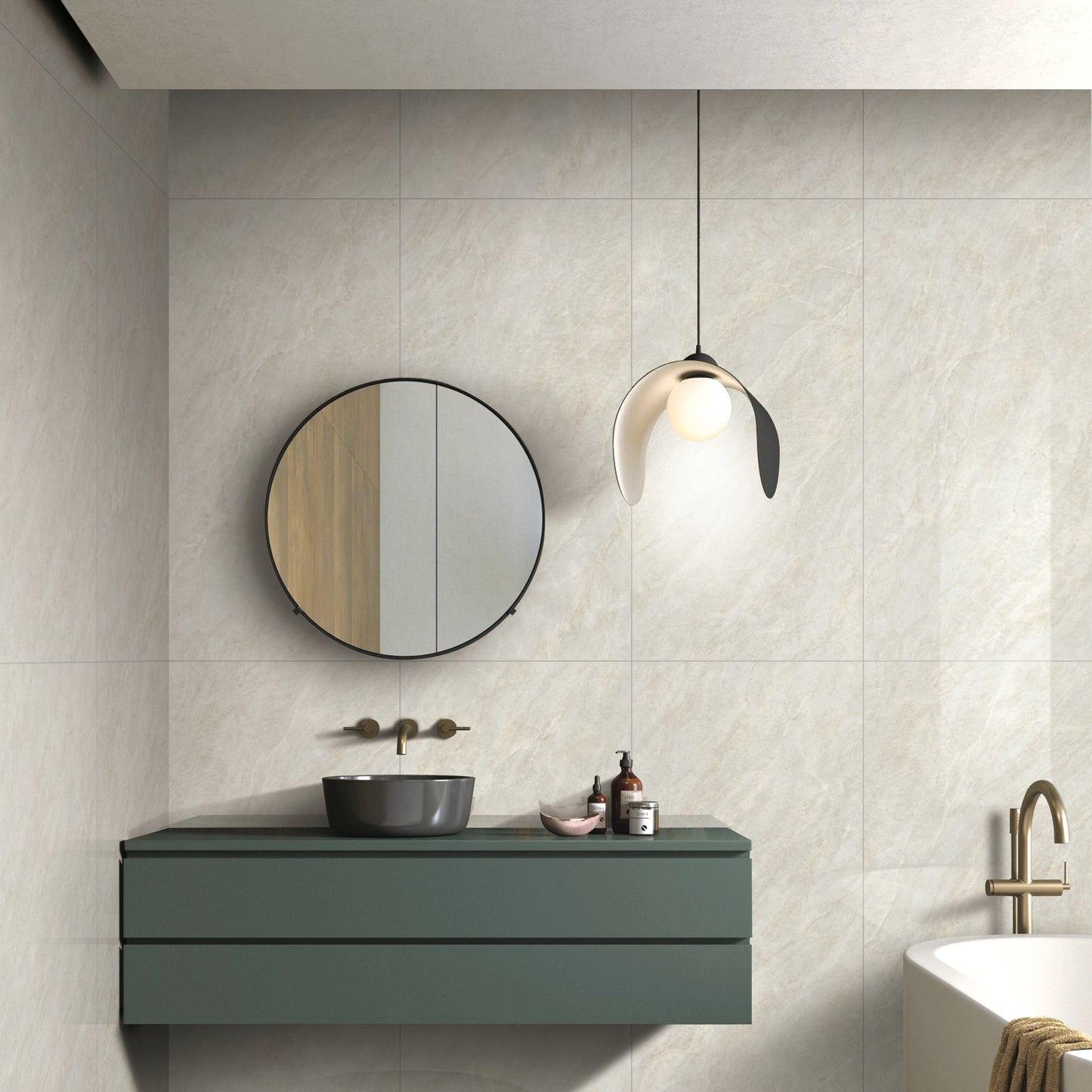 Dream | 24"x48" Majestic Mahal Porcelain Marble Look Floor & Wall Tile