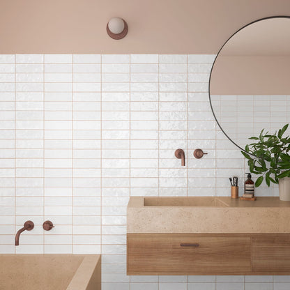 Riviera Zellige | 2.5"x8" Ceramic Wall Tile