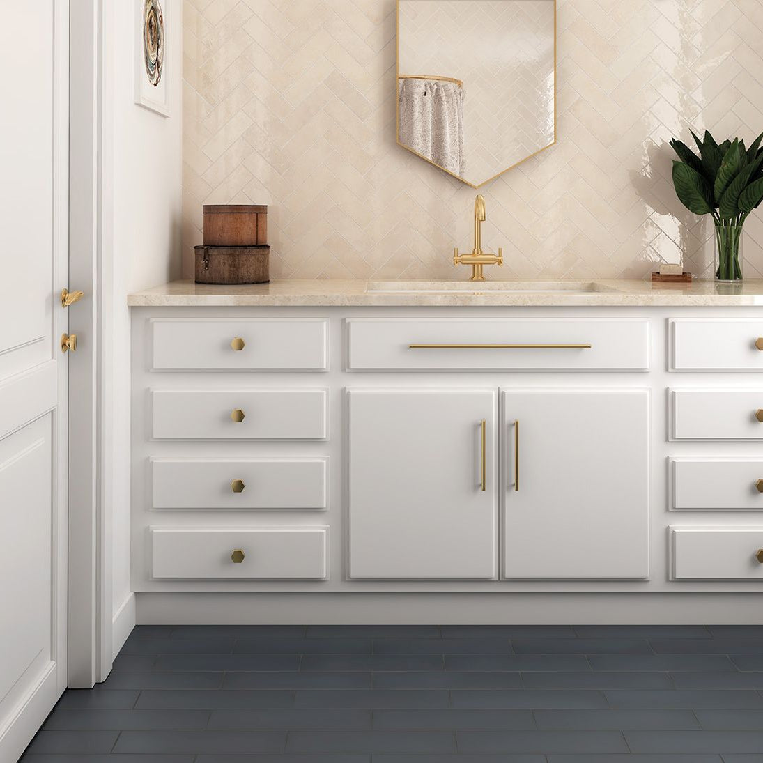 Riviera Zellige | 2.5"x8" Ceramic Wall Tile