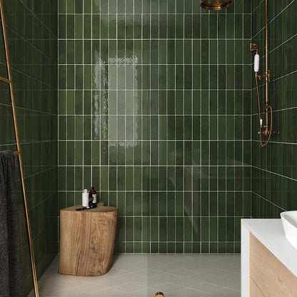 Riviera Zellige | 2.5"x8" Ceramic Wall Tile