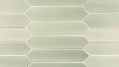 Lanse Picket | 2"x10" Elongated Hex Wall Tile