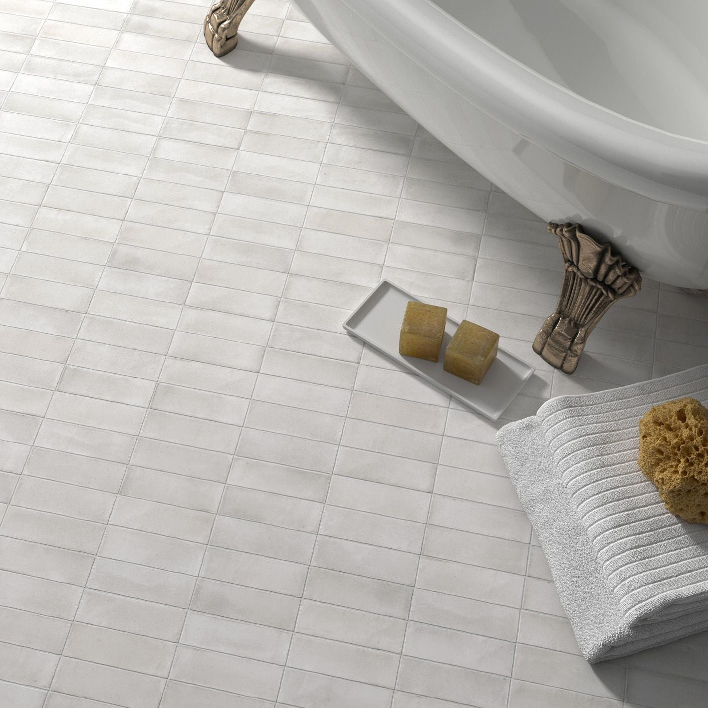 Coco Living | 2"x6" Porcelain Zellige Floor & Wall Tile