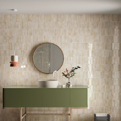 Coco Living | 2"x6" Porcelain Zellige Floor & Wall Tile