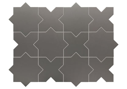 Porto Star+Cross | 6.1" x 11.9" Porcelain Floor & Wall Tile