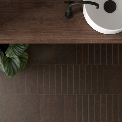 Stage | 2.5"x12" Stone-Look Porcelain Floor & Wall Tile