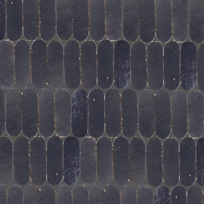 Zellige Moderne | 2"x6" Oval Terracotta Wall Tile