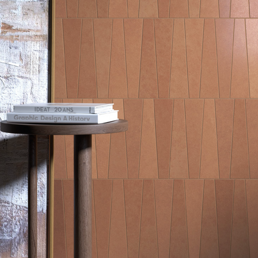 Bamboo | 2.5"x9" Porcelain Trapezoid Floor & Wall Tile