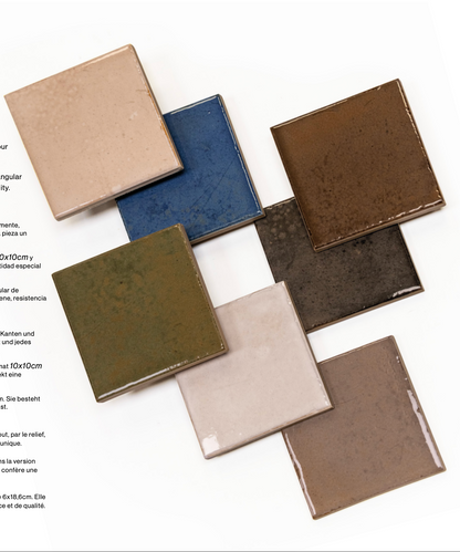 Bohemian Living | 4"x4" Decorative Porcelain Wall Tile