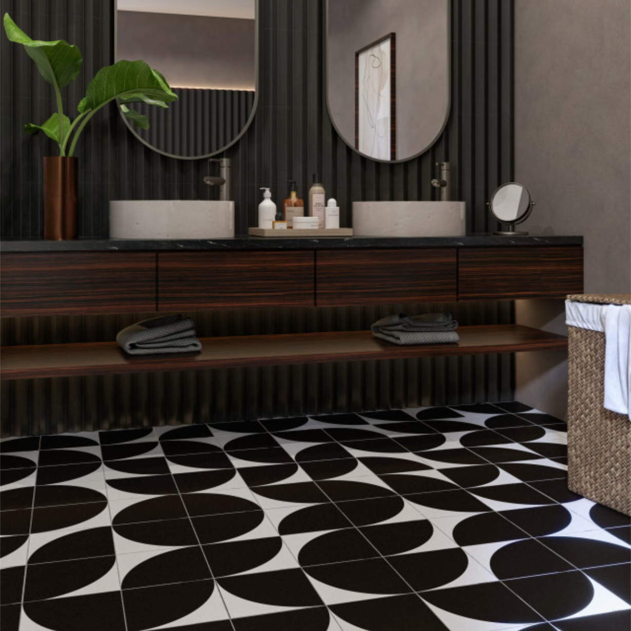 Luna | 8"x8" Porcelain Floor & Wall Tile