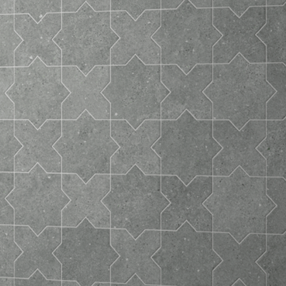 Elda Star+Cross | Porcelain Stone Look Floor & Wall Tile
