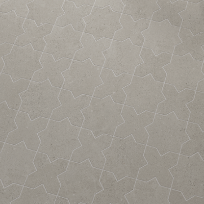 Elda Star+Cross | Porcelain Stone Look Floor & Wall Tile