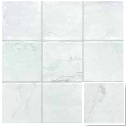 Omega | 5"x5" Porcelain Marble Look Wall Tile