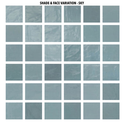 Craft | 4"x4" Glazed Ceramic Wall Tile