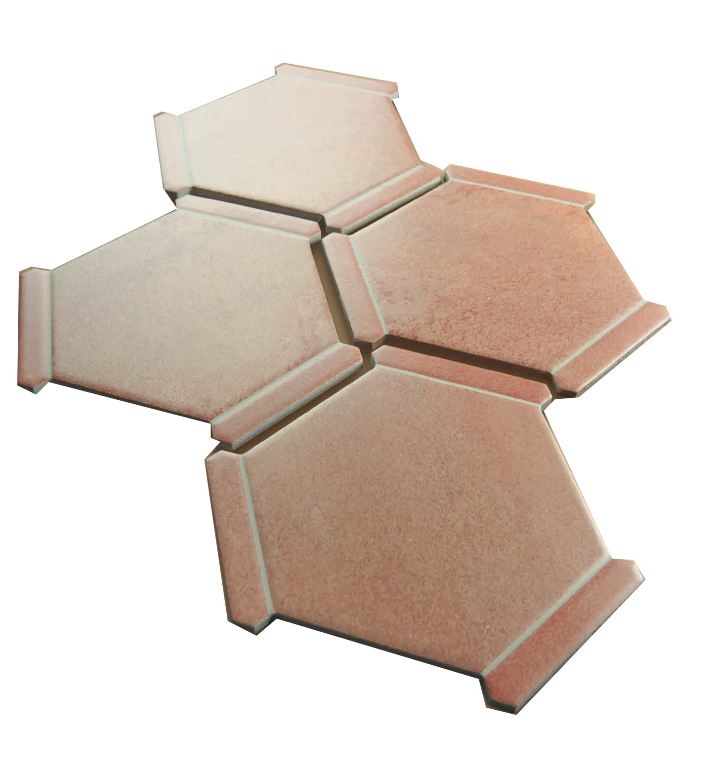 Villa Antica | Slate Cotto 9"x10" Porcelain Hexagon Wall & Floor Tile